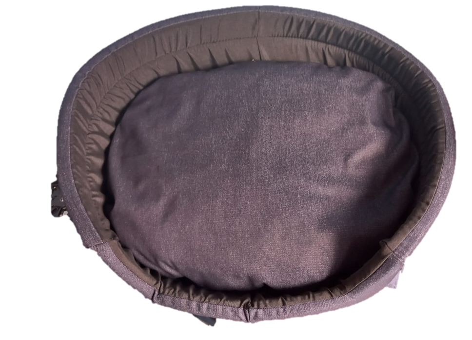 Dog Beds - Cosy Round Denim Beds For Dogs